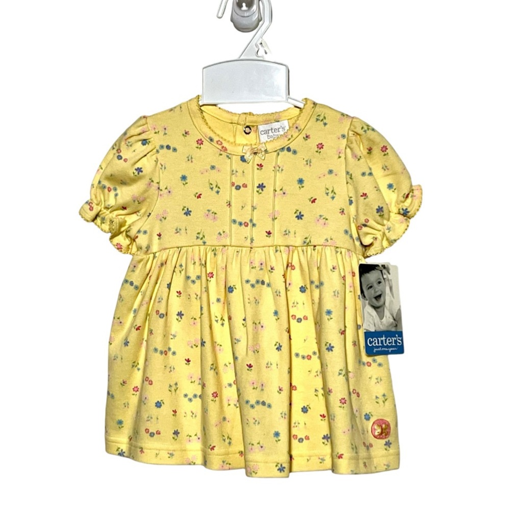 Carter's Floral Two Piece Dress Set Size 3-6 Months New